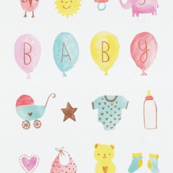 New Baby Card